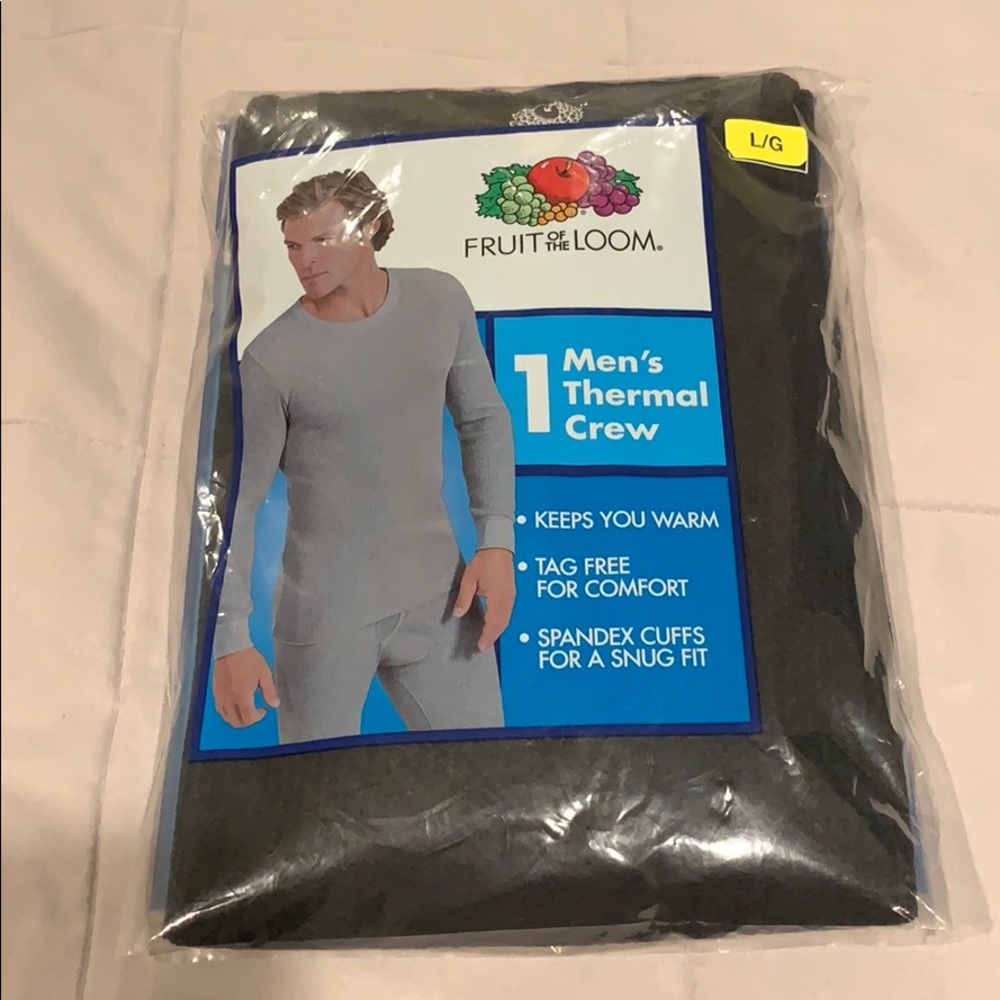 Men’s Thermal Long Sleeve Crew Tee